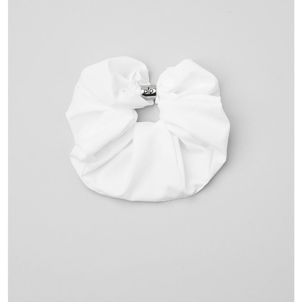 ALO Yoga White Hair Scrunchie